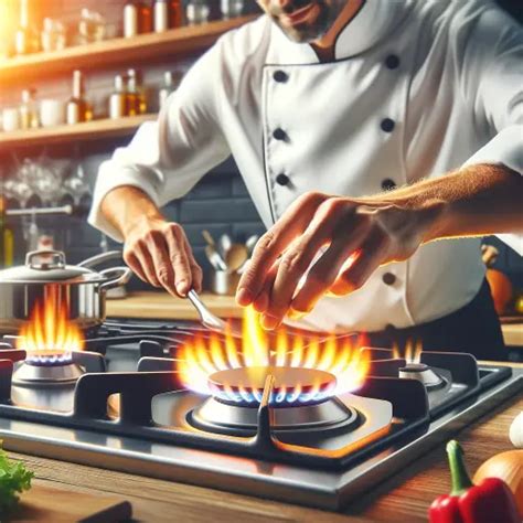 why chefs use gas stoves